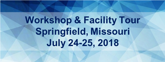 R&D Workshop & Facility Tour - 7/24-25