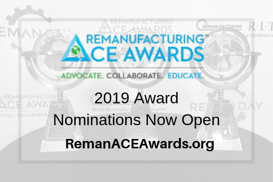 Nominations New Open for Reman ACE Awards