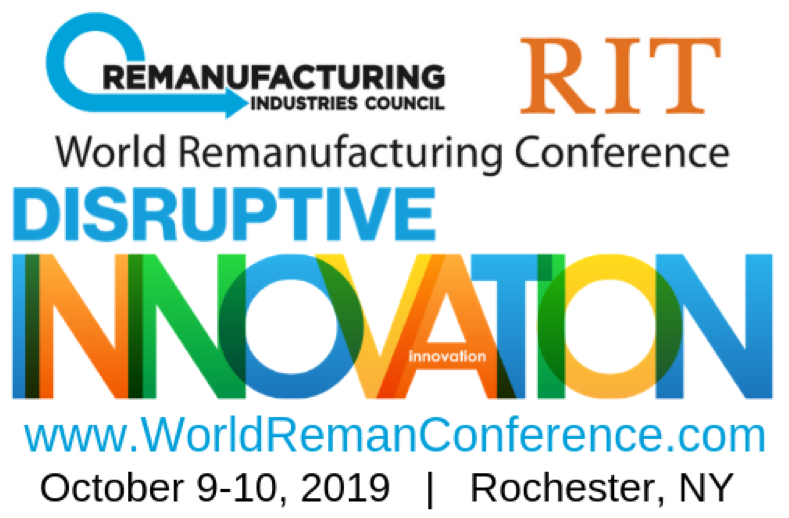 RIC-RIT World Remanufacturing Conference logo